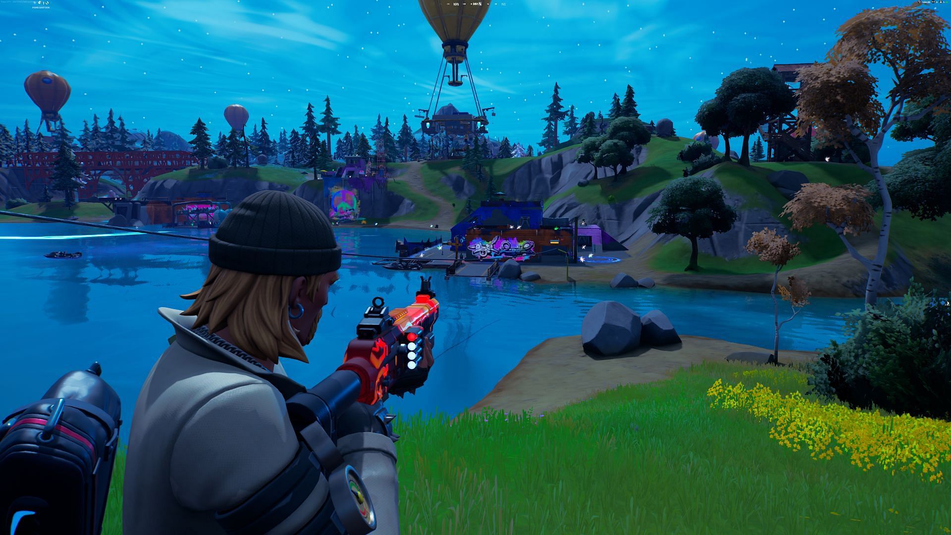 The landmark is in dire need of a makeover (Image via Epic Games/Fortnite)